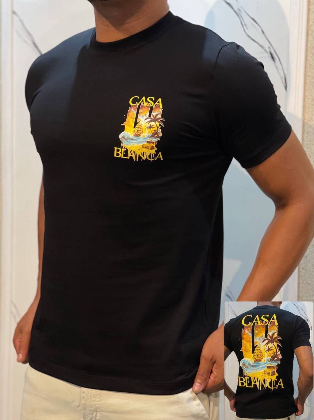 Camiseta Importada - Casa Blanca