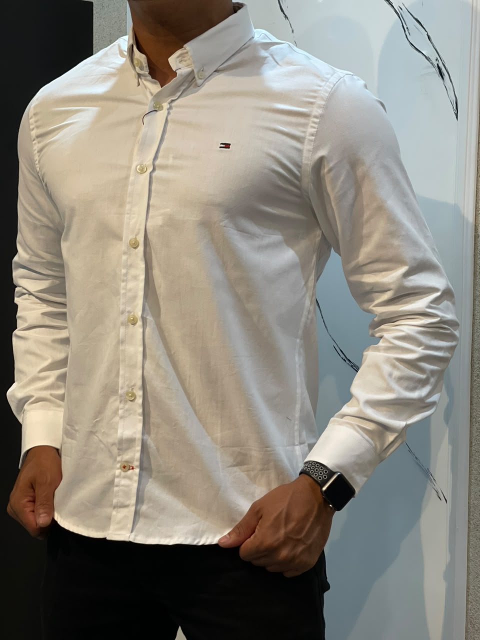 Camisa Social - Tommy Hilfiger - Longa