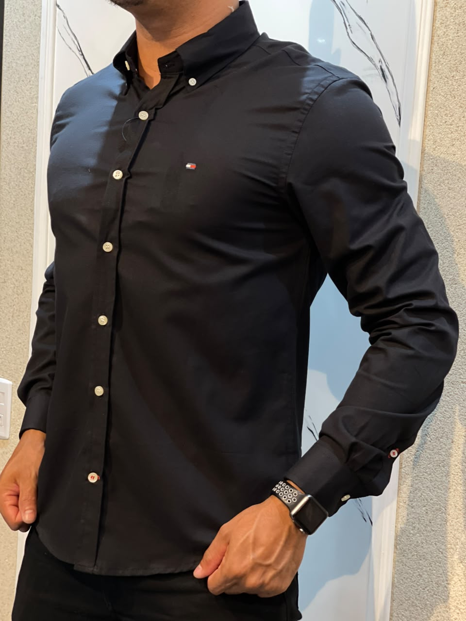 Camisa Social - Tommy Hilfiger - Longa